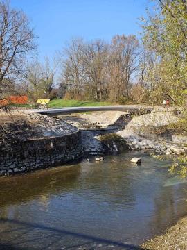 Rekonstrukcija brvi čez razbremenilnik Pšata Jarše – Mengeš
